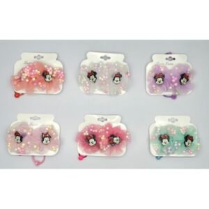 RS4813-5-5 - Carton colero niña x2 piezas con aplique de Mickey