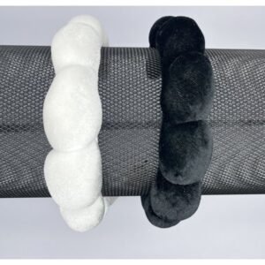 RS5108-5 - Diadema para skin care en tonos blanco y negro.