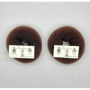 RS5108-9 - Dona para el cabello tamaño mediano en tonos marrón.