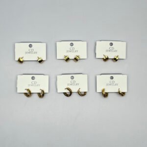 AC5101-14 - Candonga huggies en acero tono dorado