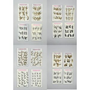 AC5101-4 - Set candonga con dije en acero x6