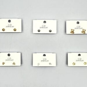 AC5205-1 - Topo en coverlgold en diferentes diseños surtidos dorado o plateado X 1