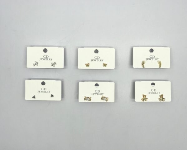 AC5205-2 - Topo en coverlgold en diferentes diseños surtidos dorado o plateado X 1