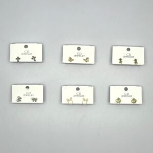 AC5205-3 - Topo en coverlgold en diferentes diseños surtidos dorado o plateado X 1