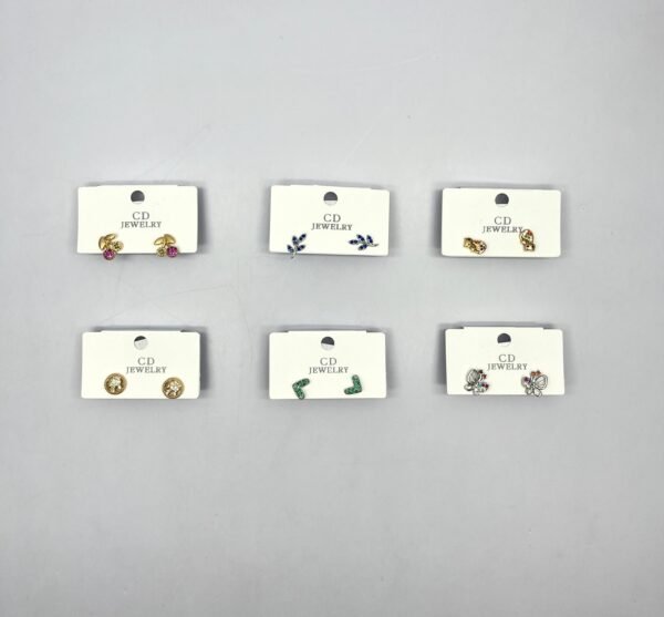 AC5205-4 - Topo en coverlgold en diferentes diseños surtidos dorado o plateado X 1